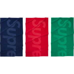 SUPREME TONAL LOGO TOWEL