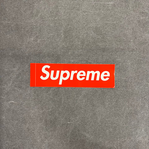 SUPREME RED BOX LOGO STICKER