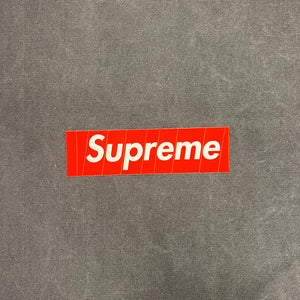 SUPREME CUT RED BOX LOGO STICKER Trade Point HK