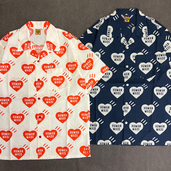 HUMAN MADE HEART ALOHA SHIRT