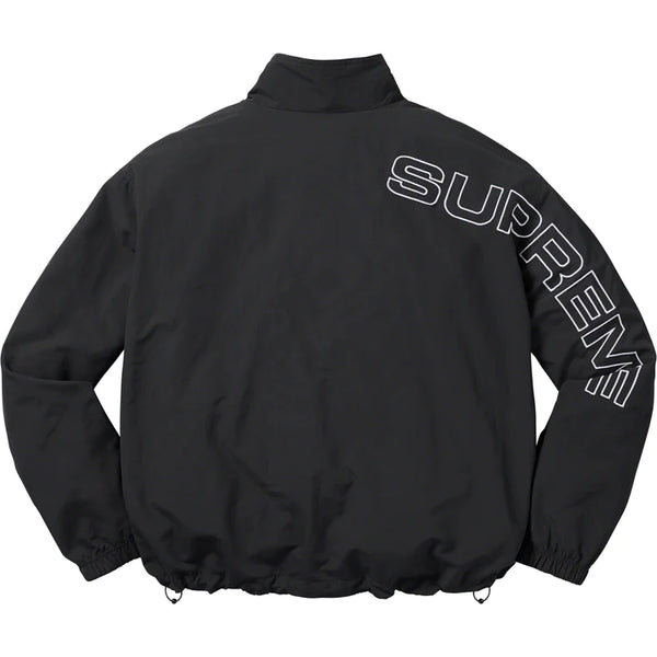 SUPREME SPELLOUT EMBROIDERED TRACK JACKET