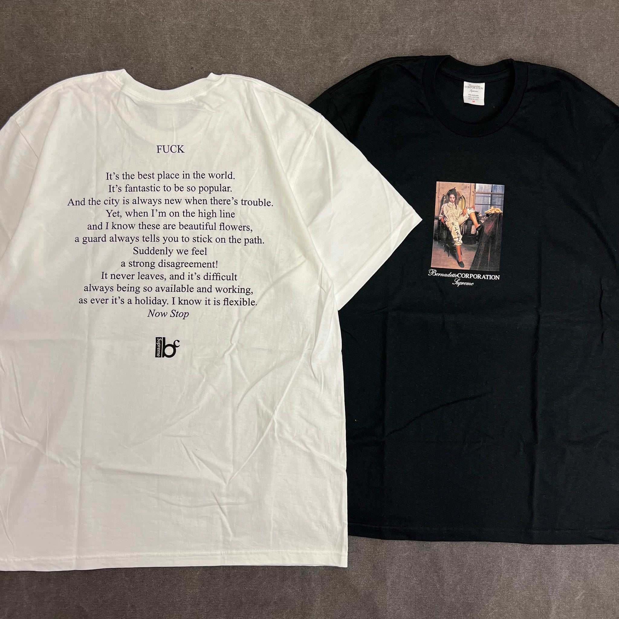 SUPREME BERNADETTE CORPORATION FK TEE – Trade Point_HK