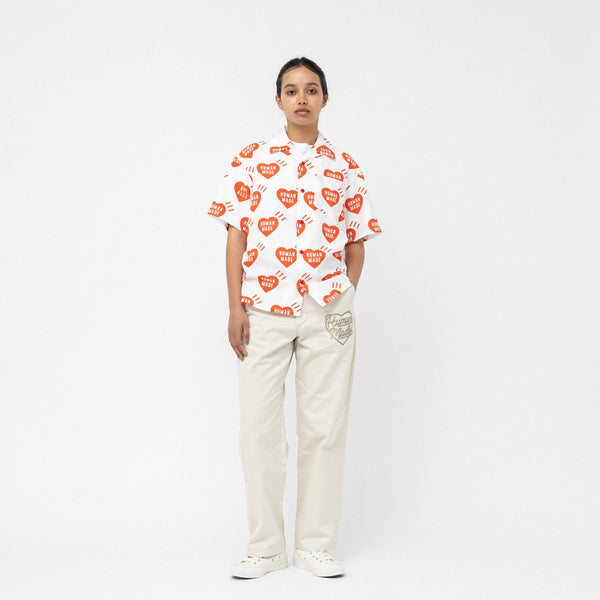 HUMAN MADE HEART ALOHA SHIRT