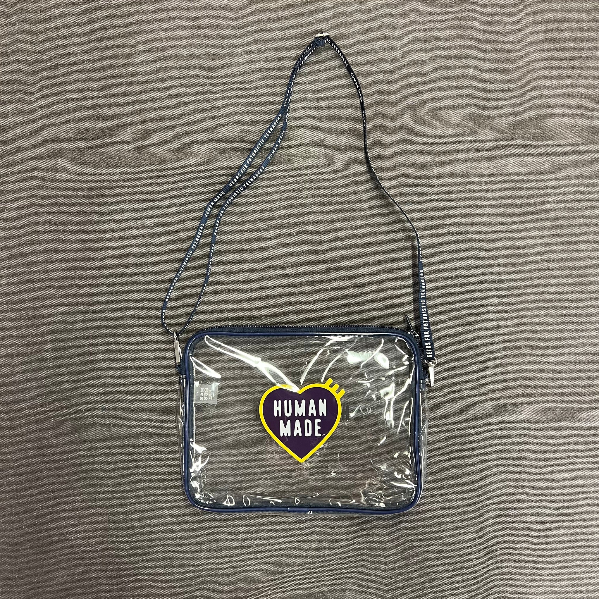 HUMAN MADE PVC POUCH LARGE