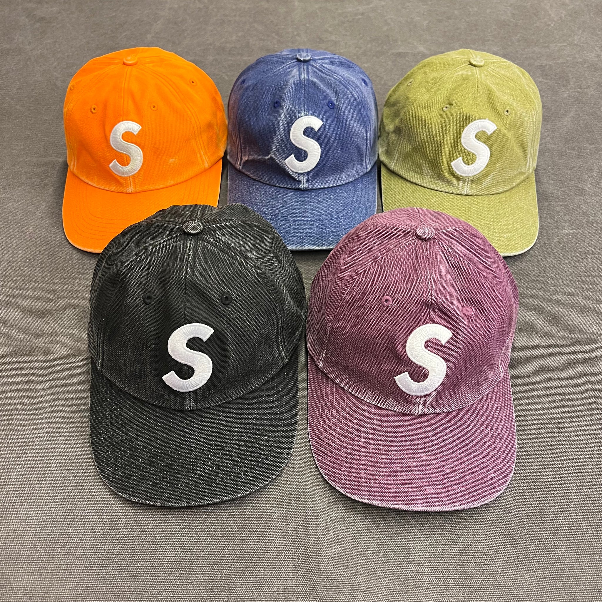 SUPREME PIGMENT CANVAS S LOGO 6 PANEL