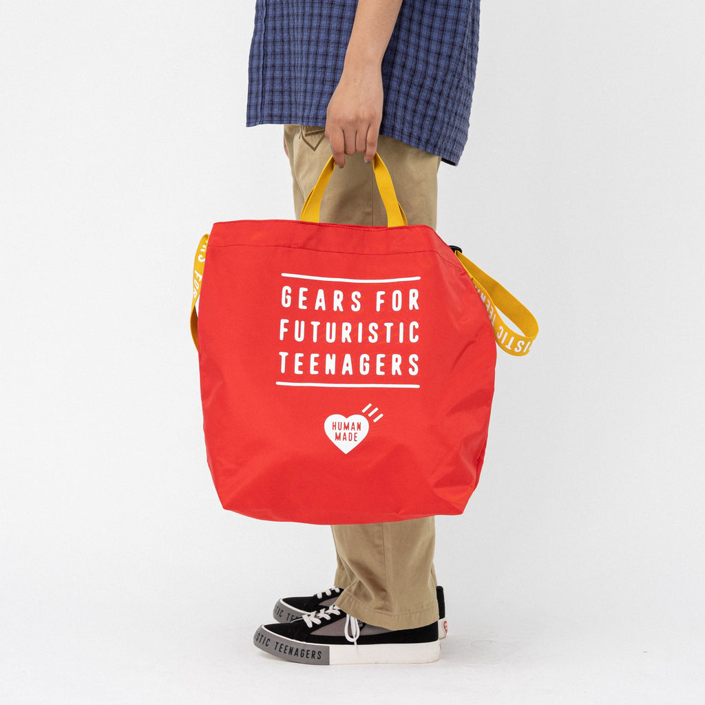 HUMAN MADE NYLON HEART 2-WAY TOTE – Trade Point_HK