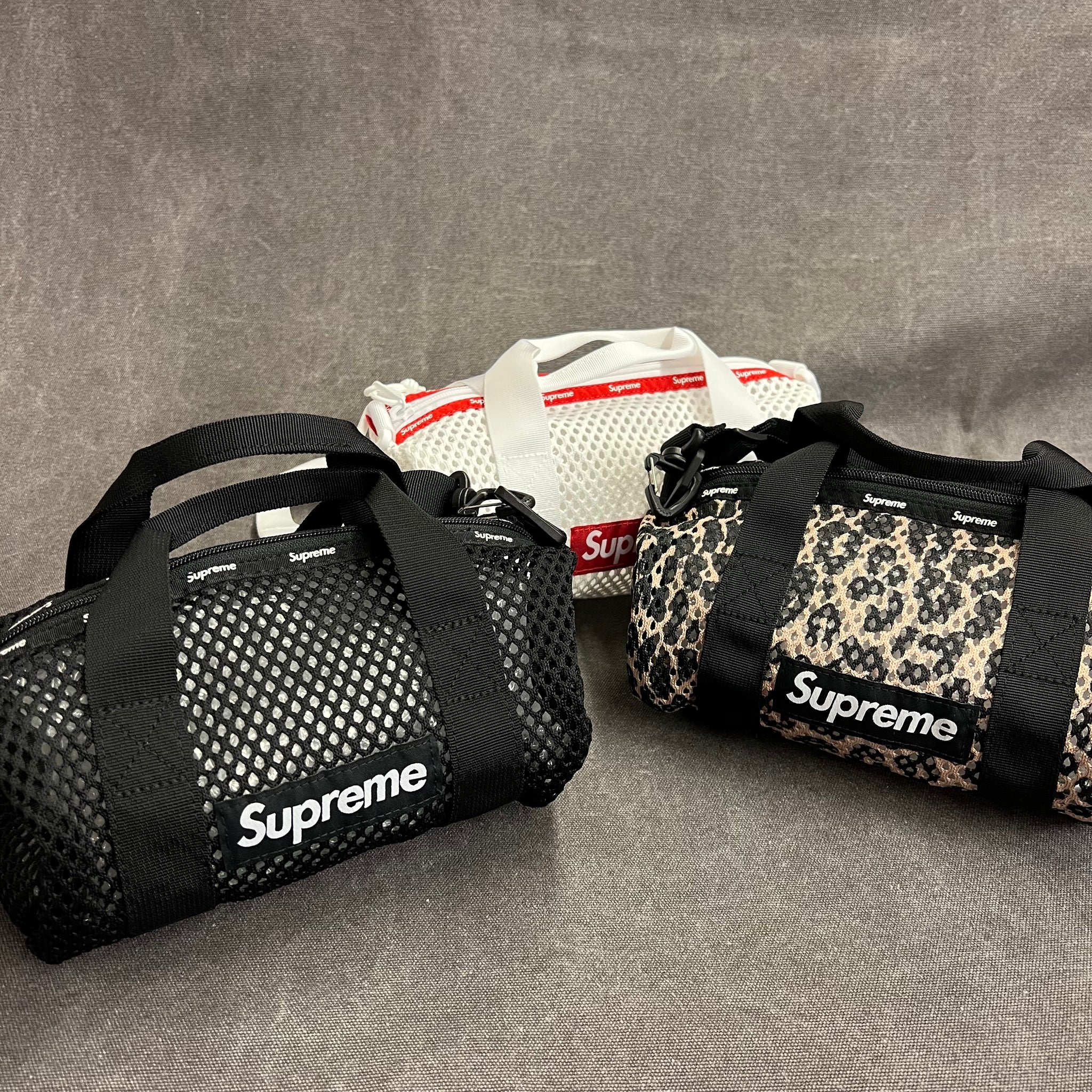 SUPREME MESH MINI DUFFLE BAG