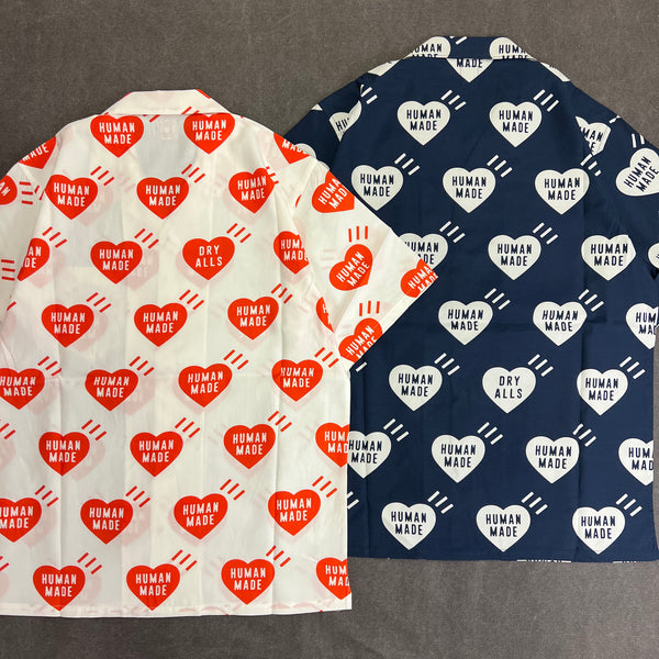 HUMAN MADE HEART ALOHA SHIRT