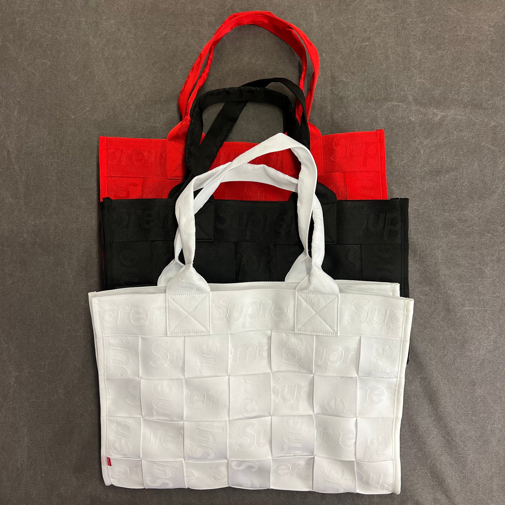 SUPREME WOVEN LARGE TOTE BAG – Trade Point_HK