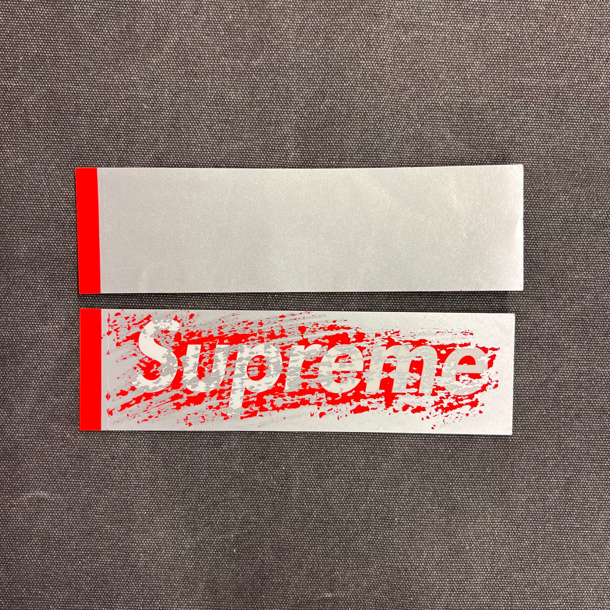 SUPREME SCRATCH OFF BOX LOGO STICKER Trade Point HK