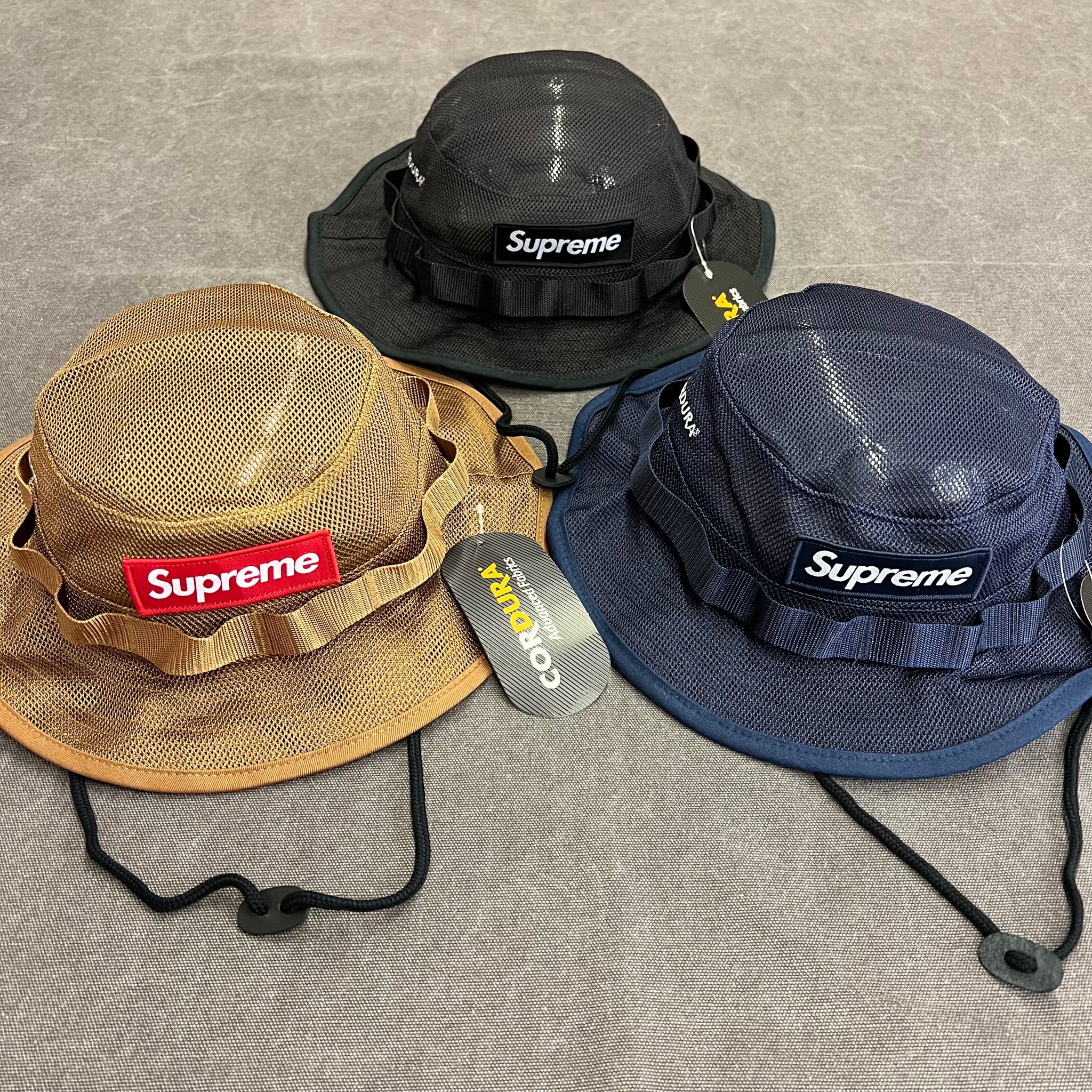 Supreme Mesh CORDURA Boonie Navy - ハット