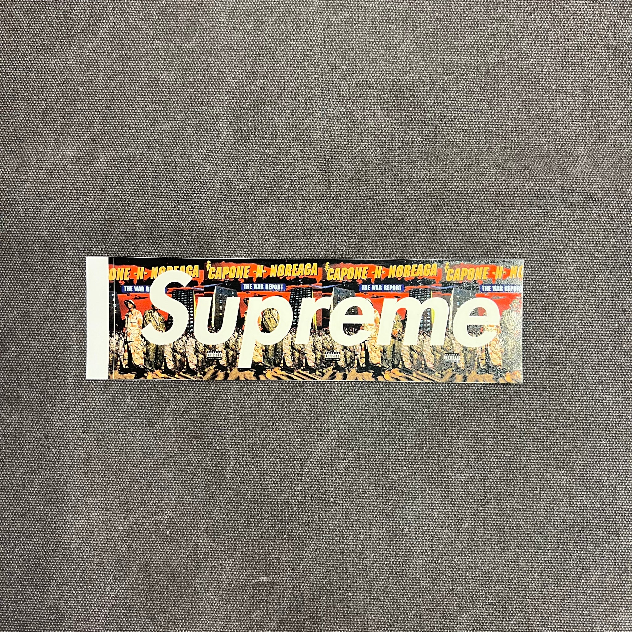 Cnn Sticker SUPREME CNN THE WAR REPORT BOX LOGO STICKER – Trade Point_HK