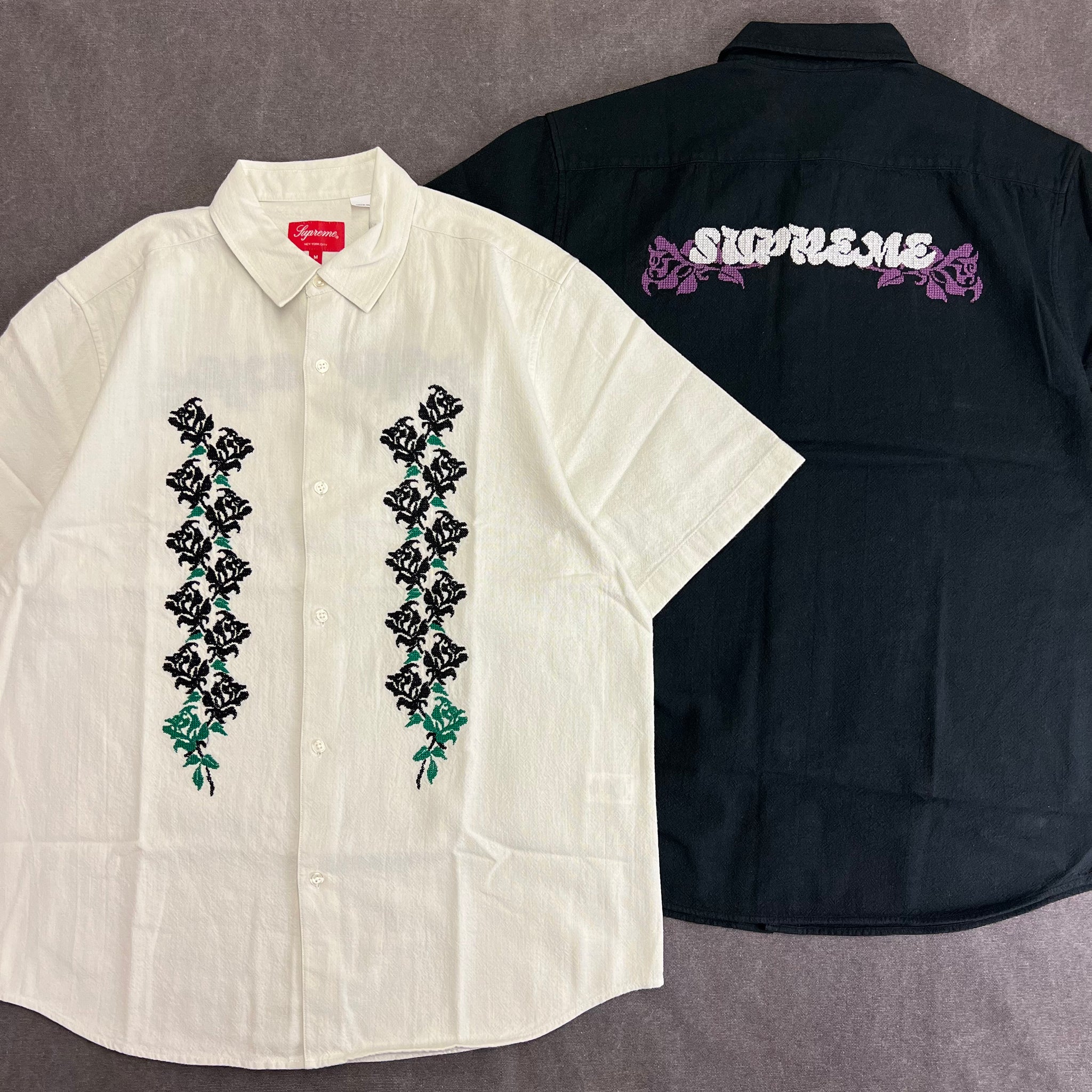 SUPREME NEEDLEPOINT S/S SHIRT – Trade Point_HK