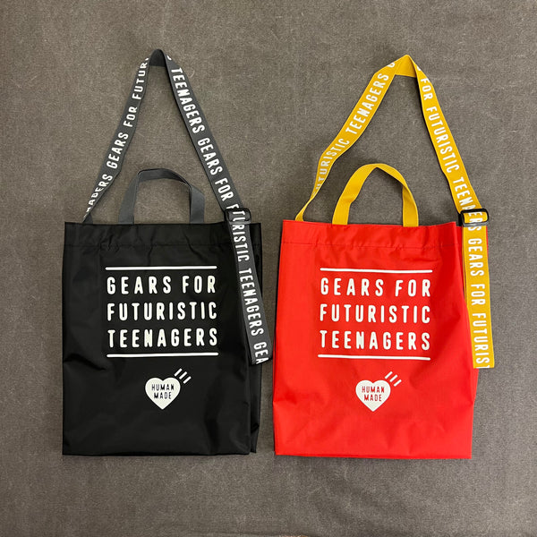 HUMAN MADE NYLON HEART 2-WAY TOTE – Trade Point_HK