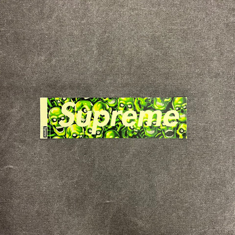 SUPREME SKULL PILE BOX LOGO STICKER