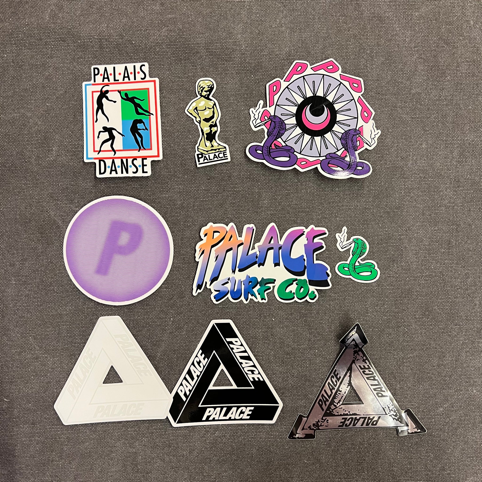 2018 Sticker Packet PALACE SKATEBOARDS AUTUMN 2018 STICKER PACK – Trade Point_HK