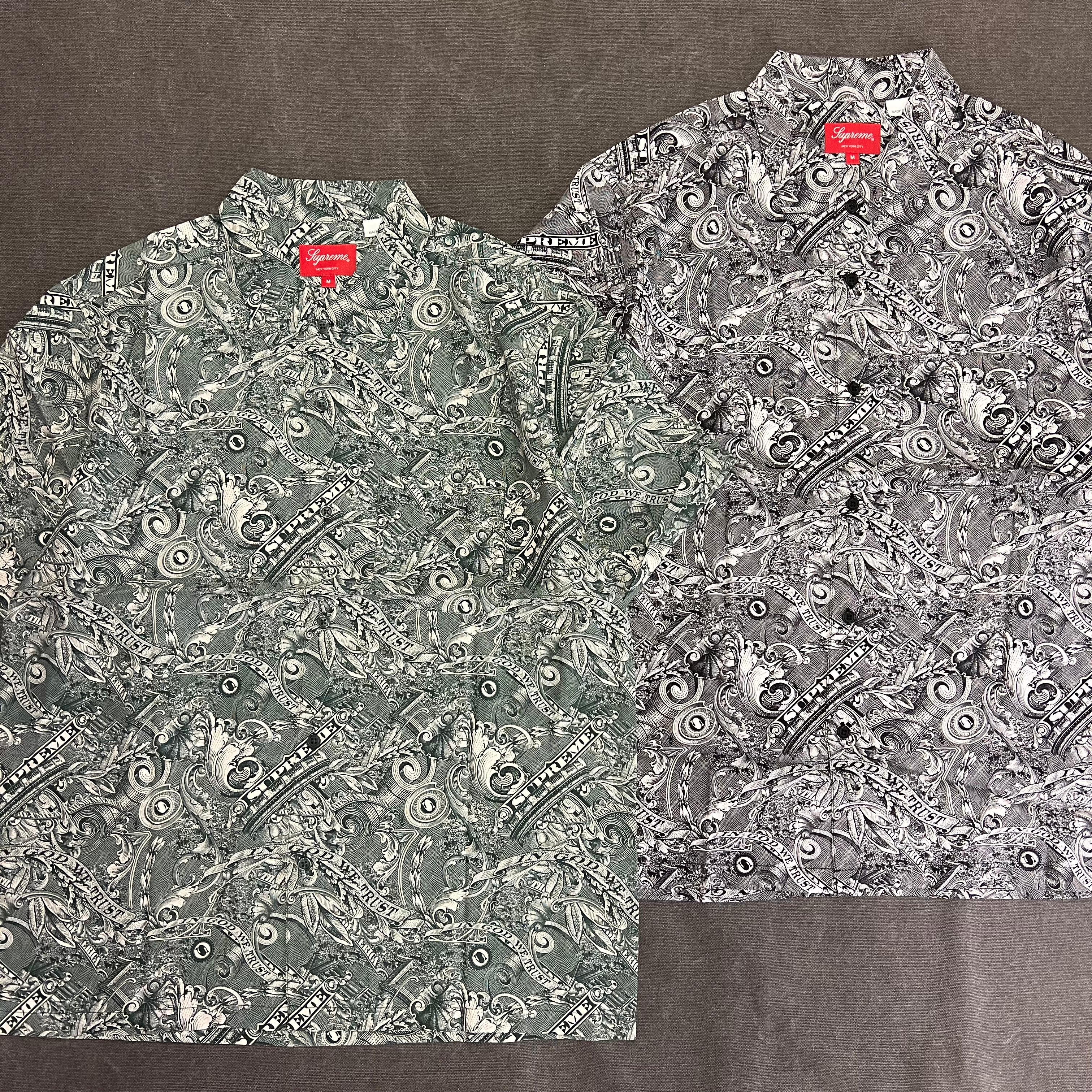 【新品未使用】23ss Supreme Dollar S/S Shirt M Dollar S/S Shirt | Supreme 23ss
