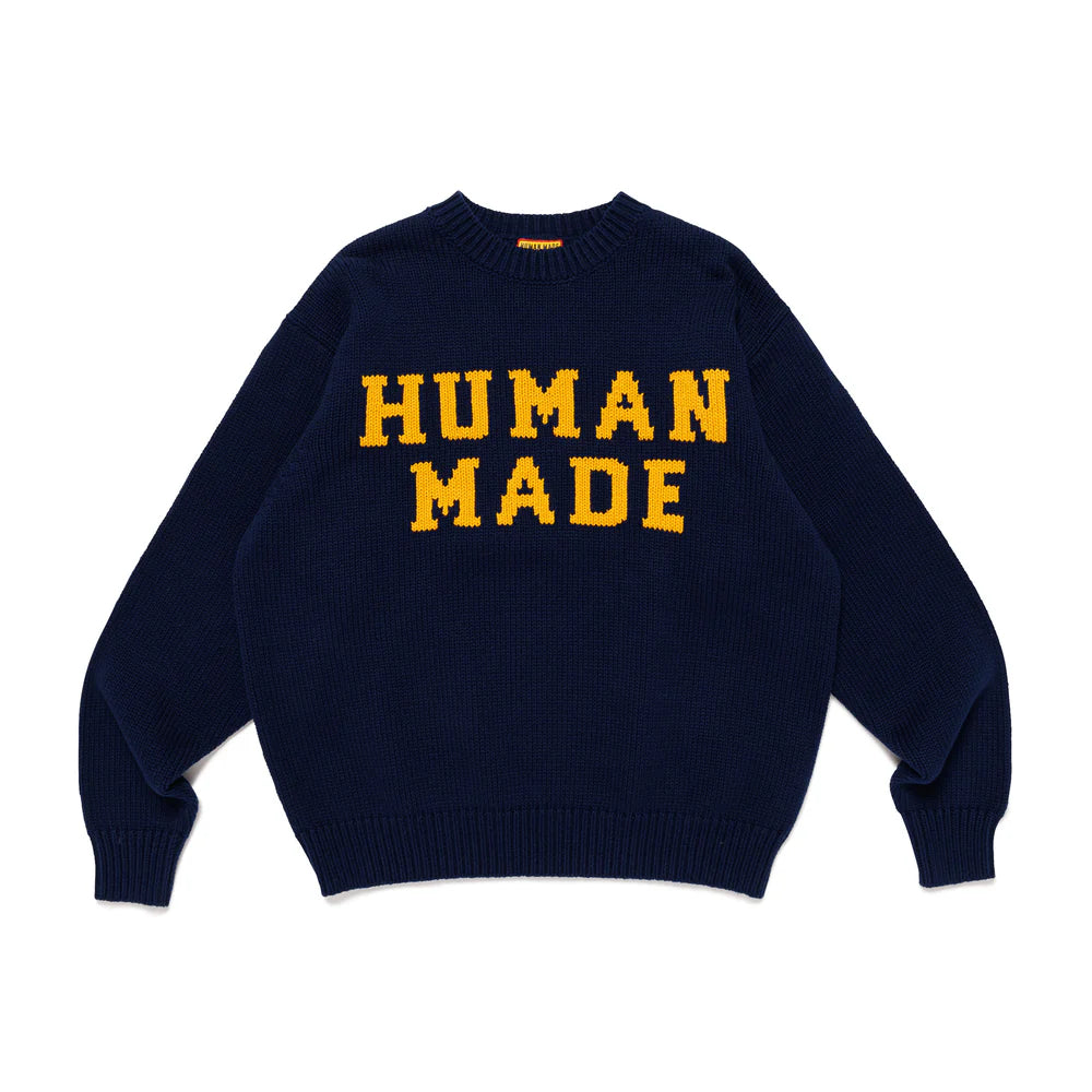 トップス 2025SS HUMAN MADE Lowgauge Knit Sweater Buy Human Made Low Gauge Knit Sweater 'Black' - HM27CS038