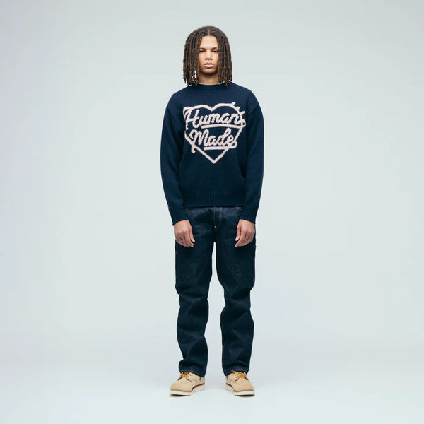 HUMAN MADE HEART KNIT SWEATER HM30CS035