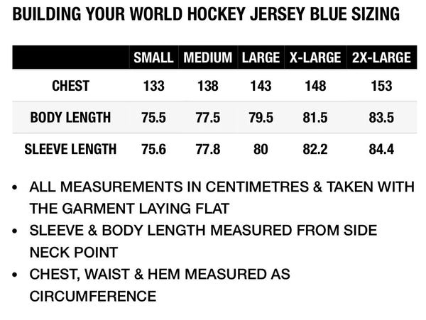 PALACE BUILDING YOUR WORLD HOCKEY JERSEY