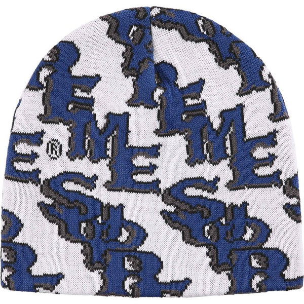 SUPREME SLANTED GOTHIC OUTLINE BEANIE