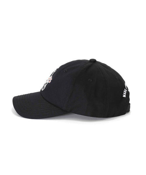 HUMAN MADE x UNDERCOVER 6PANEL TWILL CAP "BLACK"