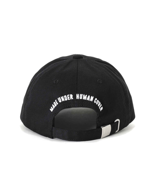 HUMAN MADE x UNDERCOVER 6PANEL TWILL CAP "BLACK"