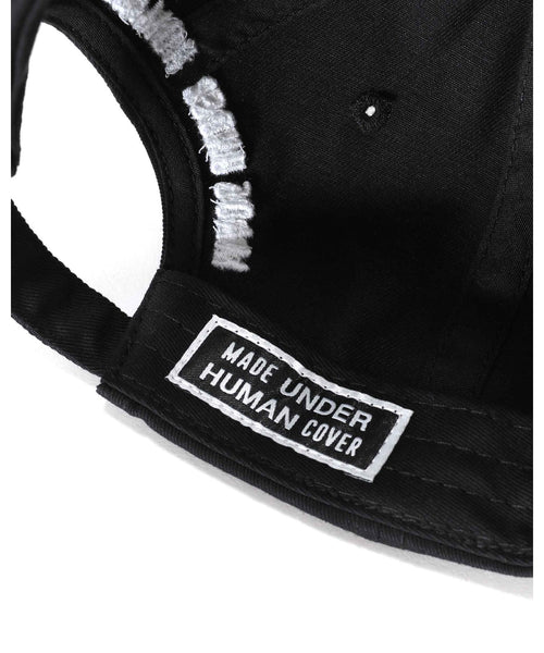 HUMAN MADE x UNDERCOVER 6PANEL TWILL CAP "BLACK"