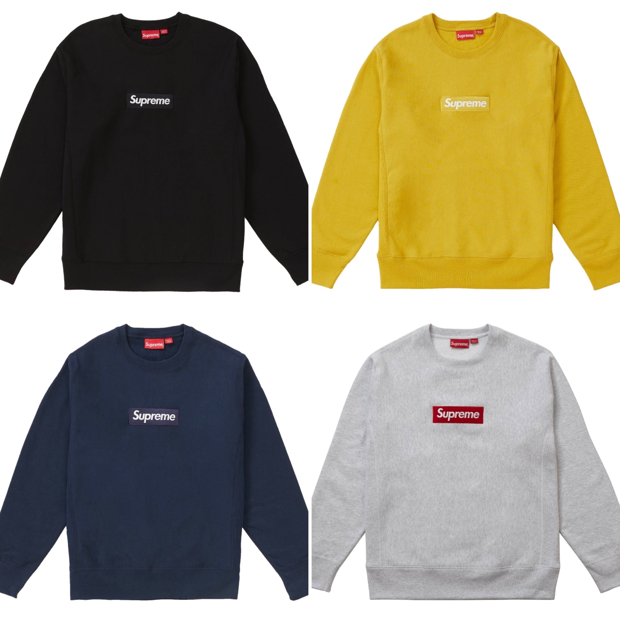 Supreme Box Logo sweatshirt 18aw-