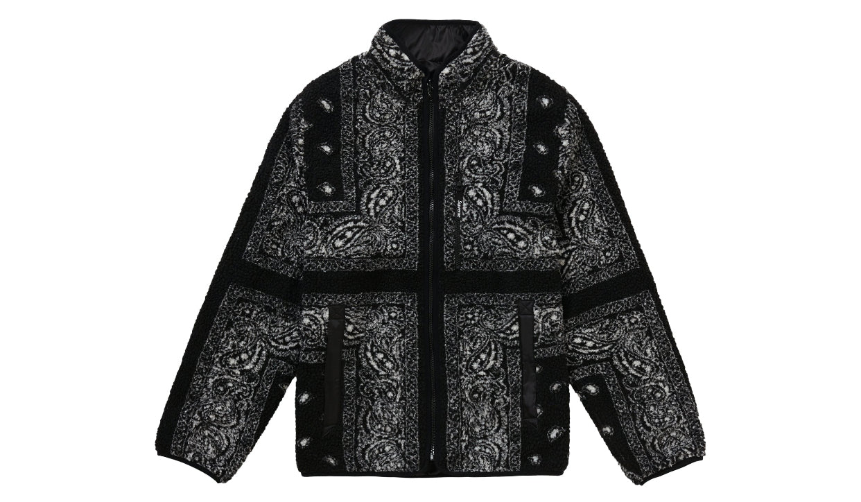 Supreme Reversible Bandana Fleece Jacket