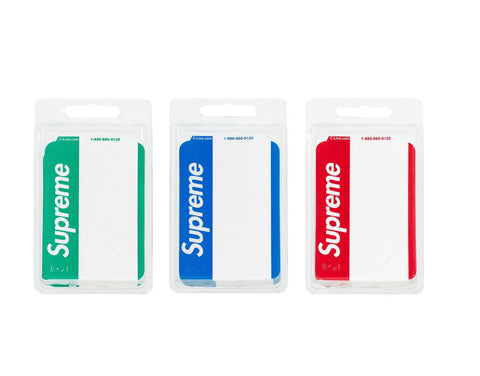 SUPREME NAME BADGE STICKERS(PACK OF 100)