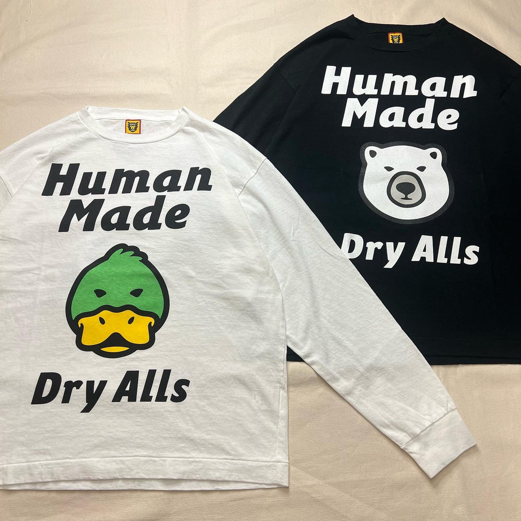 HUMAN MADE Dry Alls Duck L/S Tee-