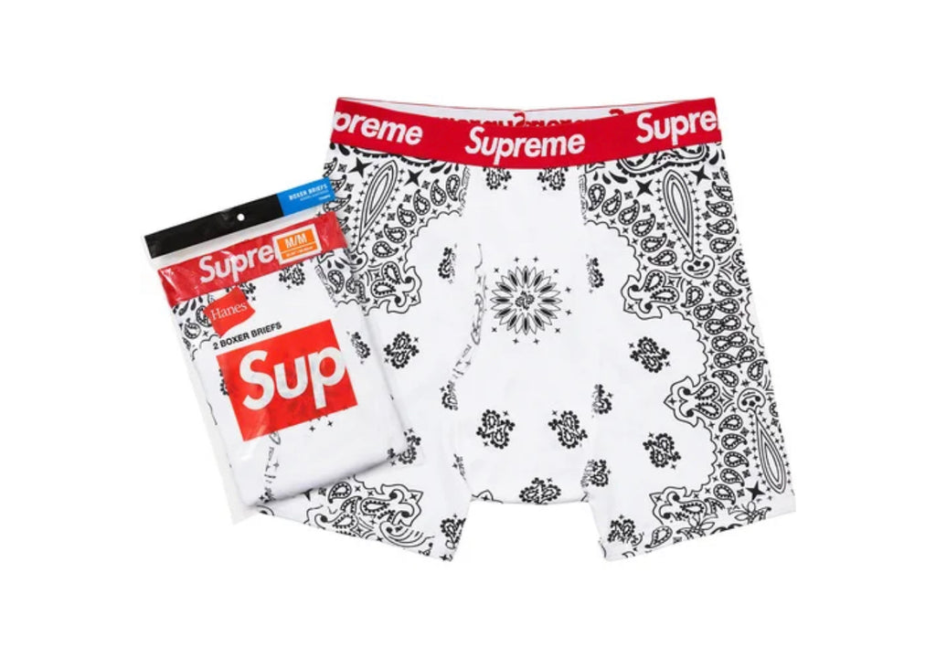 SUPREME HANES BANDANA BOXER BRIEFS(2 PACK) FW22 – Trade Point_HK