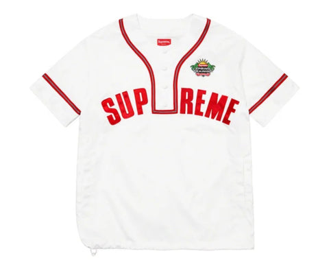 SUPREME SNAP-OFF SLEEVE L/S BASEBALL TOP