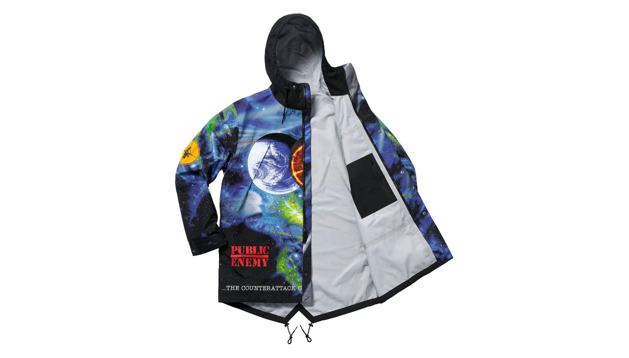 SUPREME UNDERCOVER PUBLIC EMEMY TAPED SEAM PARKA – Trade Point_HK