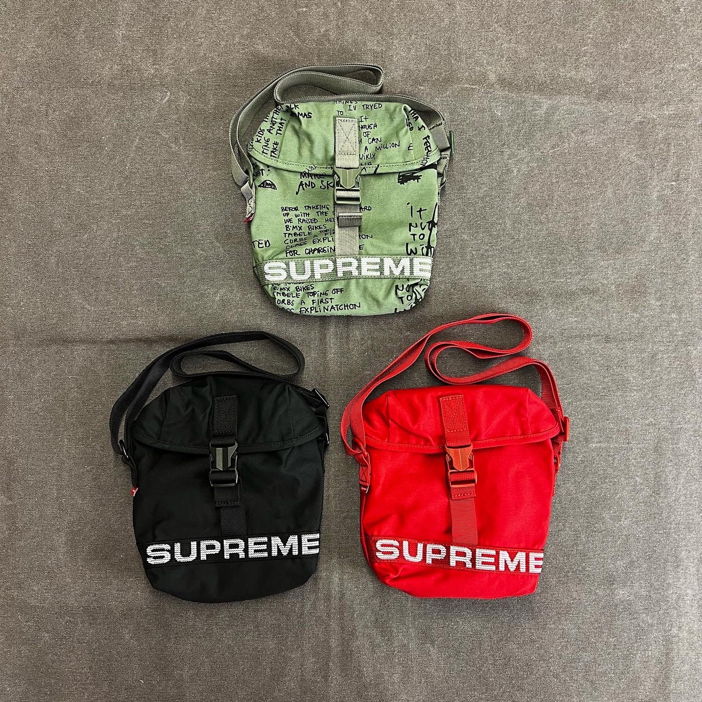 Supreme Field Waist Bag Olive Gonz - SS23 - US