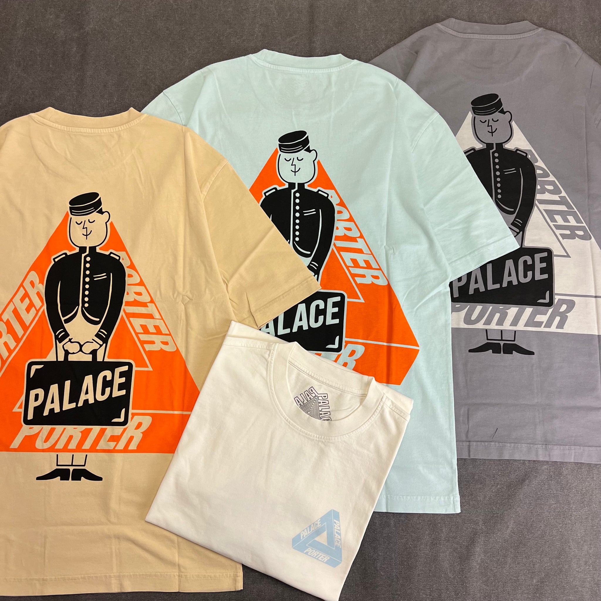 Palace Skateboards Palace Tri-Ferg Pyramids Iced Out Skate T