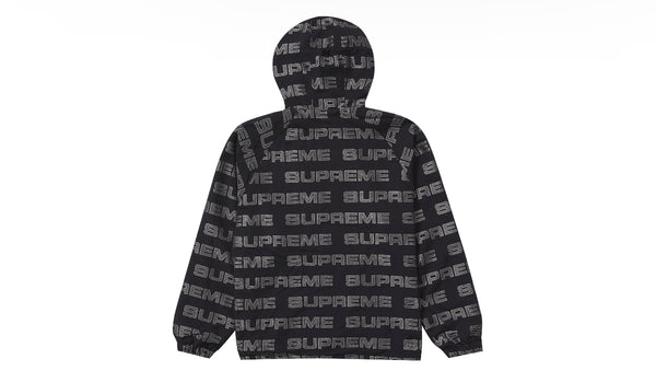 SUPREME LOGO RIPSTOP HOODED TRACK JACKET