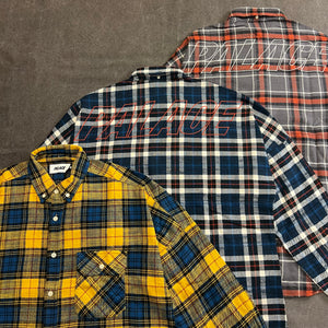 PALACE SKATEBOARDS FLANNEL DROP SHOULDER SHIRT