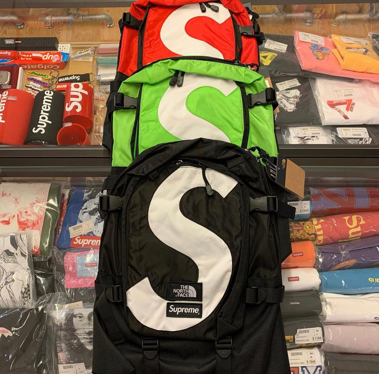 SUPREME THE NORTH FACE S LOGO EXPEDITION BACKPACK