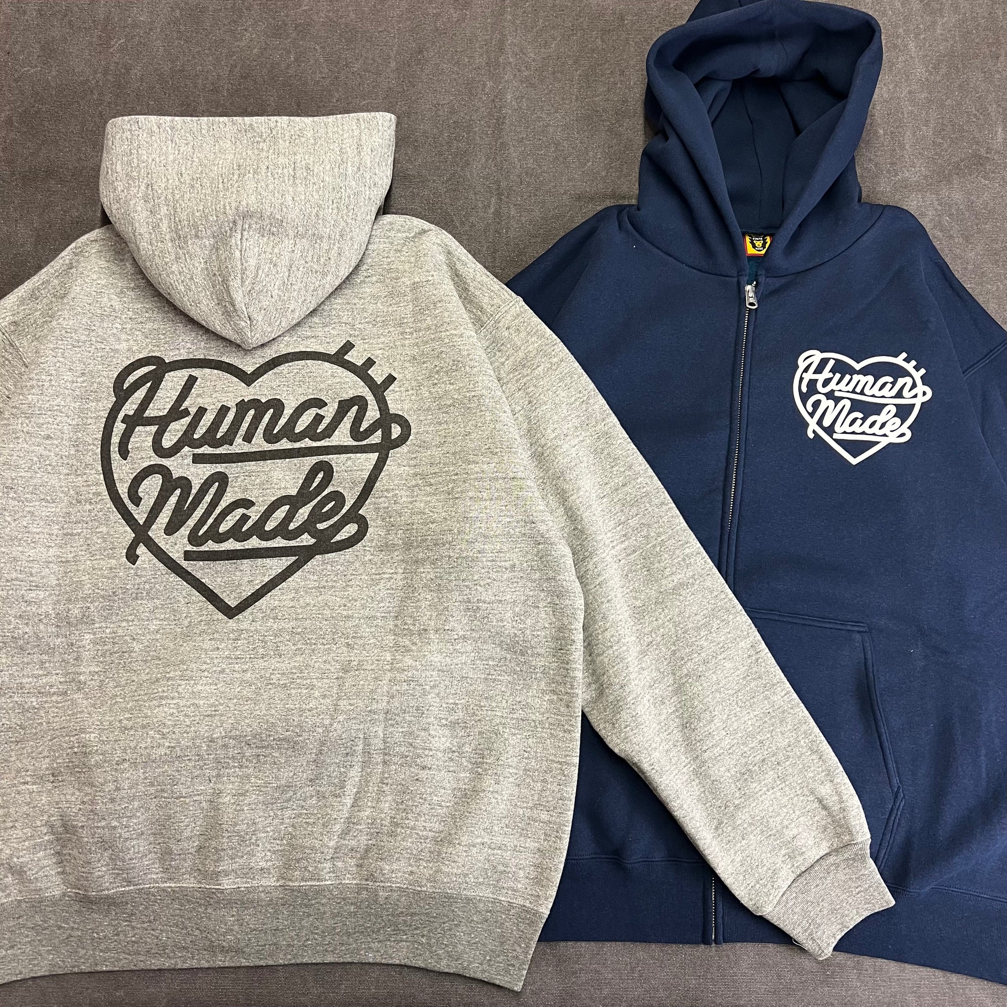 HUMAN MADE HEART ZIP-UP SWEAT HOODIE – Trade Point_HK