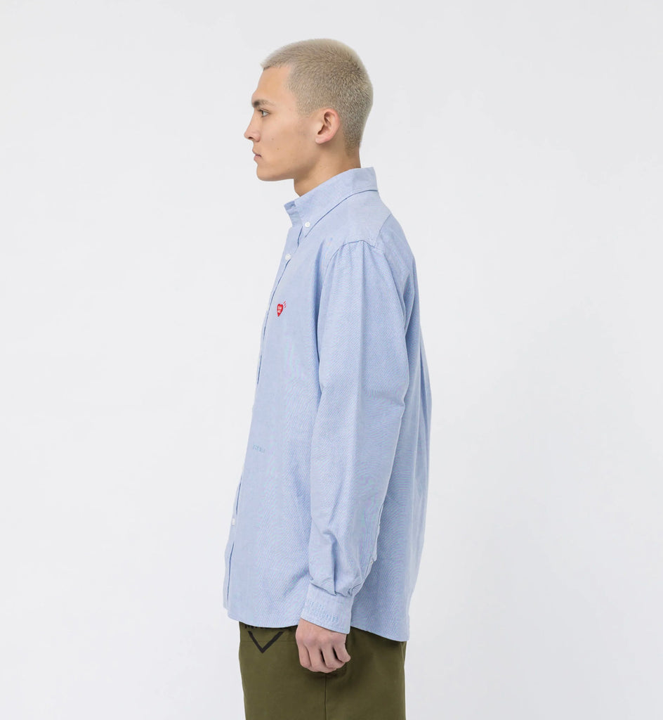 正規逆輸入品】 B.D MDEOXFORD HUMAN L/S 2XLサイズ SHIRT シャツ