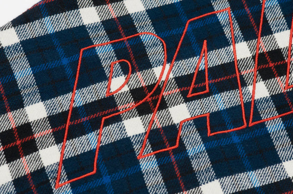 PALACE SKATEBOARDS FLANNEL DROP SHOULDER SHIRT