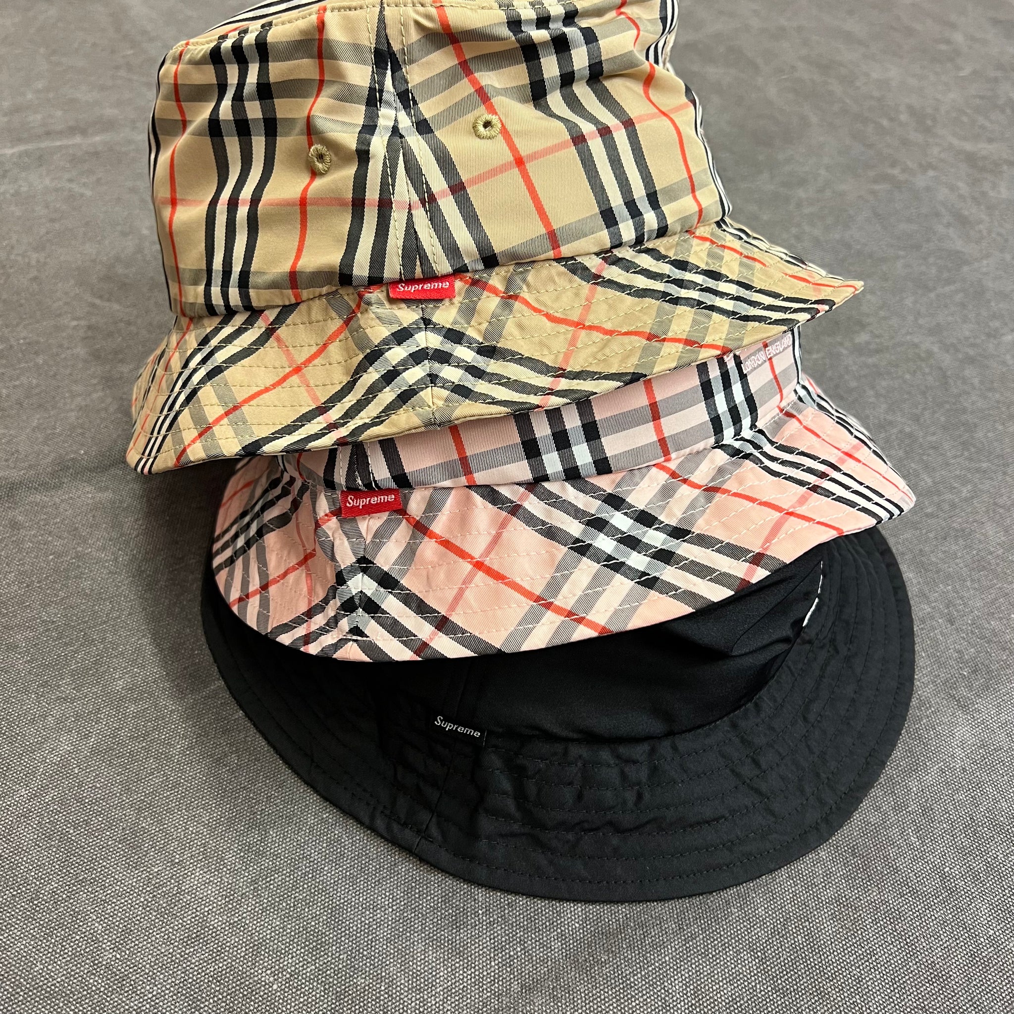Supreme Burberry Crusher Black M/Lサイズ Supreme®/Burberry