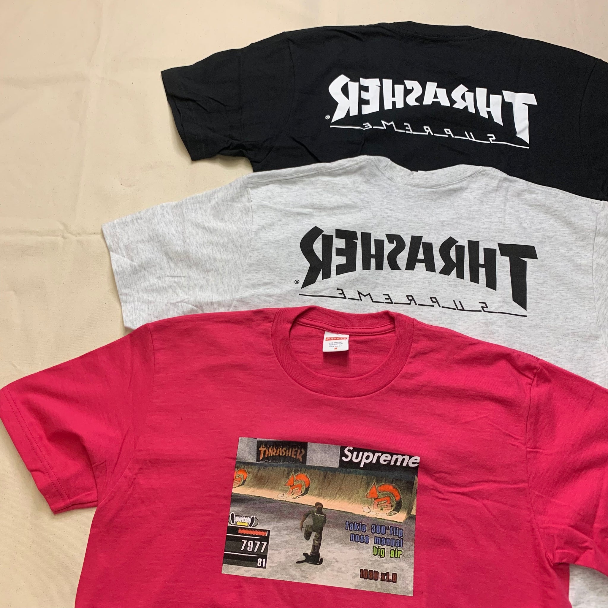 同時購入特典付き Supreme Thrasher Multi Logo L/S Tee - トップス