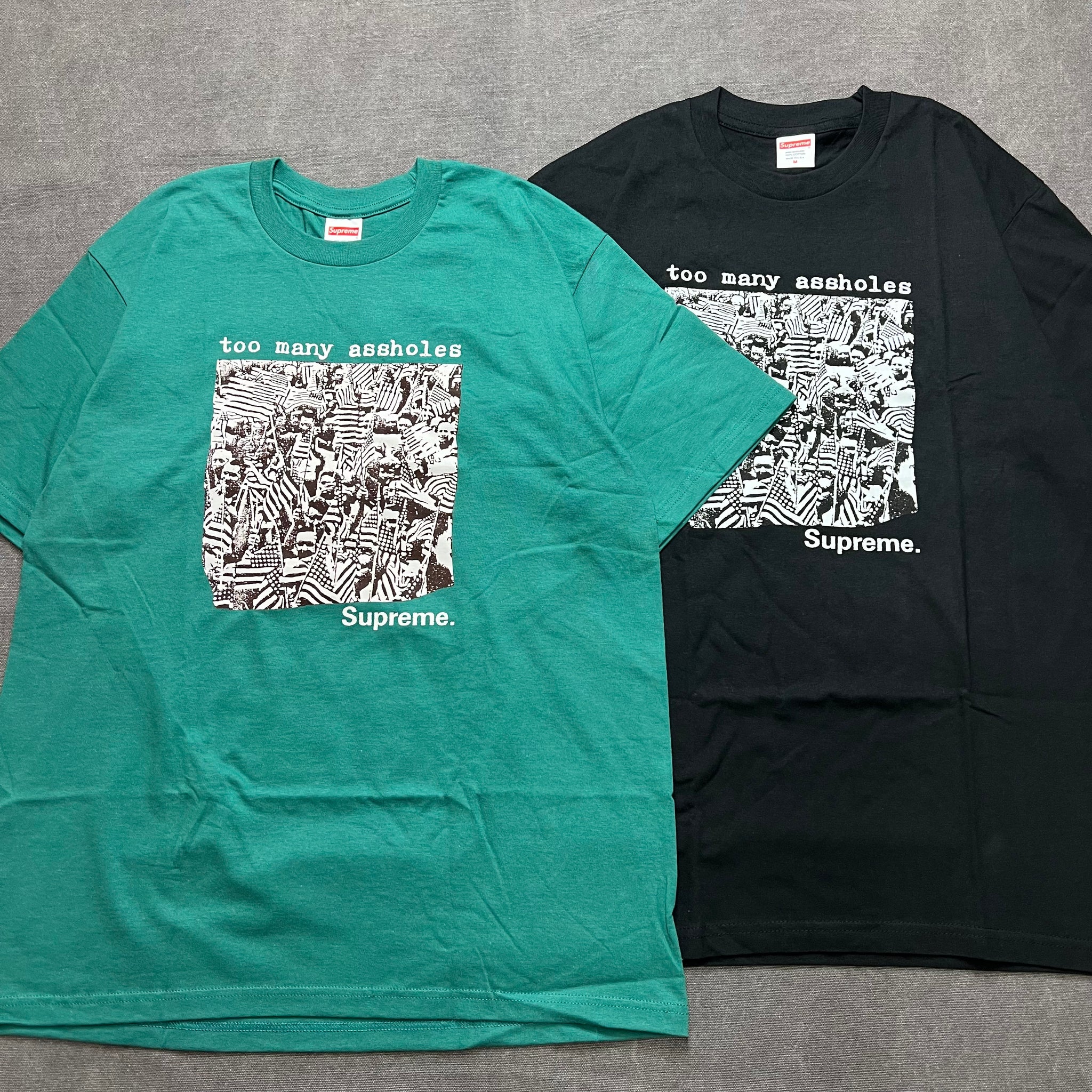 SUPREME TOO MANY ASSHOLES TEE – Trade Point_HK