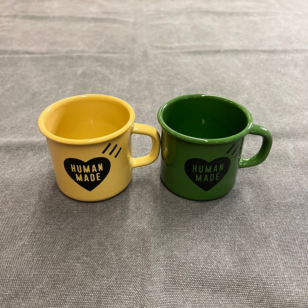 HUMAN MADE ENAMEL MUG 270ml 400ml2個セット新品 HUMAN MADE ENAMEL MUG 270ml 400ml2個セット新品