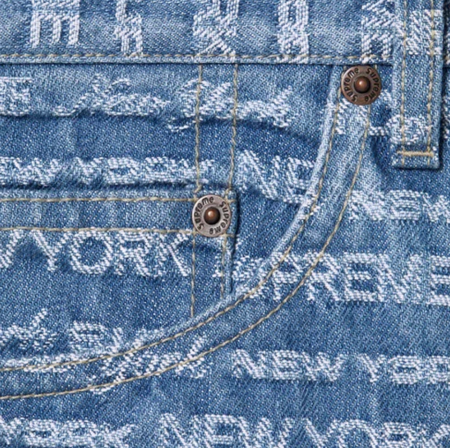 $178） ファッション Supreme Multi Type Jacquard Regular Jean