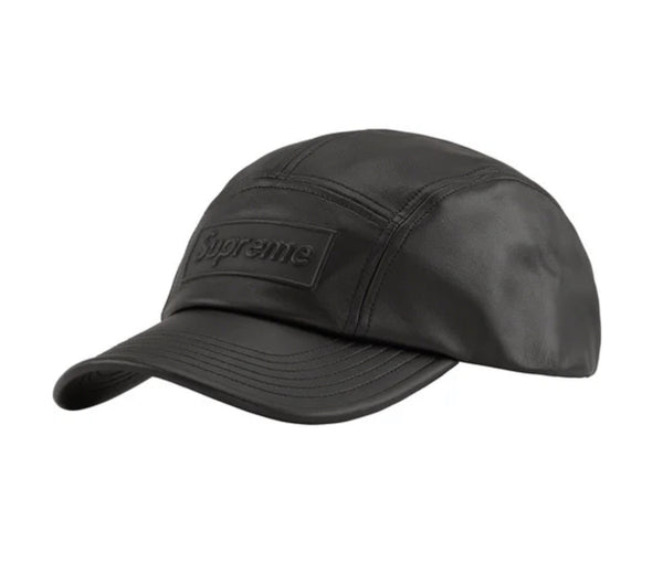 SUPREME GORE-TEX LEATHER CAMP CAP