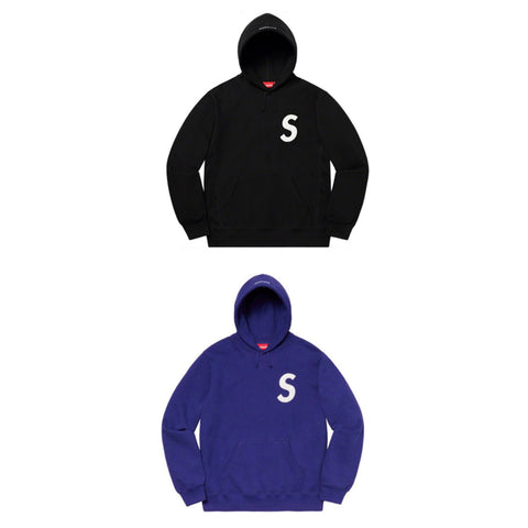 SUPREME S LOGO HOODED SWEATSHIRT